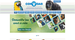 Desktop Screenshot of convidas.org.br